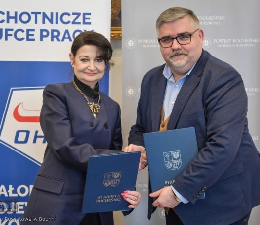 Powiat Bocheński podpisał porozumienie z OHP