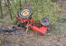🔴 Wypadek podczas prac leśnych w Łąkcie Dolnej. Na miejscu lądował śmigłowiec LPR
