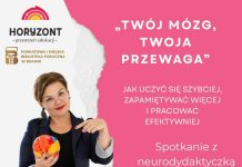 We wtorek spotkanie z Joanną Juszczyk: „Twój mózg – Twoja przewaga”