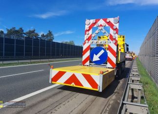 Nocne naprawy na A4. Utrudnienia między Balicami a Targowiskiem