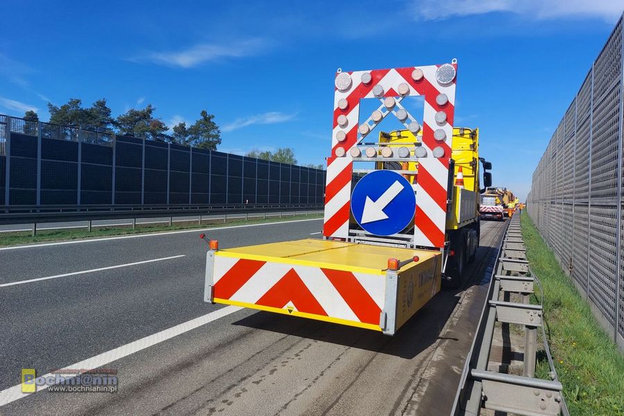 Nocne naprawy na A4. Utrudnienia między Balicami a Targowiskiem