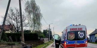 Łapczyca. Pijany rowerzysta miał 4 promile alkoholu