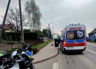 Łapczyca. Pijany rowerzysta miał 4 promile alkoholu