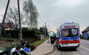 Łapczyca. Pijany rowerzysta miał 4 promile alkoholu