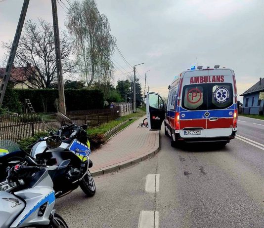 Łapczyca. Pijany rowerzysta miał 4 promile alkoholu