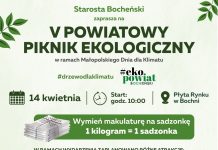 Przynieś makulaturę, odbierz drzewko. We wtorek V Powiatowy Piknik Ekologiczny