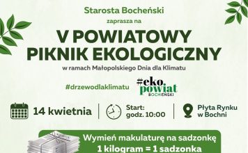 Przynieś makulaturę, odbierz drzewko. We wtorek V Powiatowy Piknik Ekologiczny