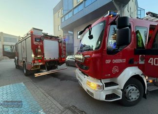 🔴 Bochnia. Pożar w hotelu w pobliżu dworca kolejowego – ZDJĘCIA