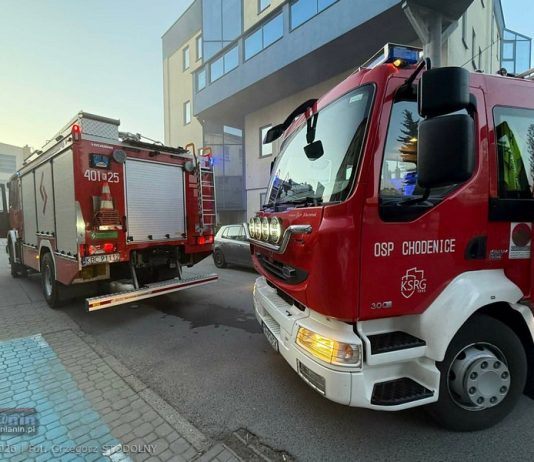 🔴 Bochnia. Pożar w hotelu w pobliżu dworca kolejowego – ZDJĘCIA
