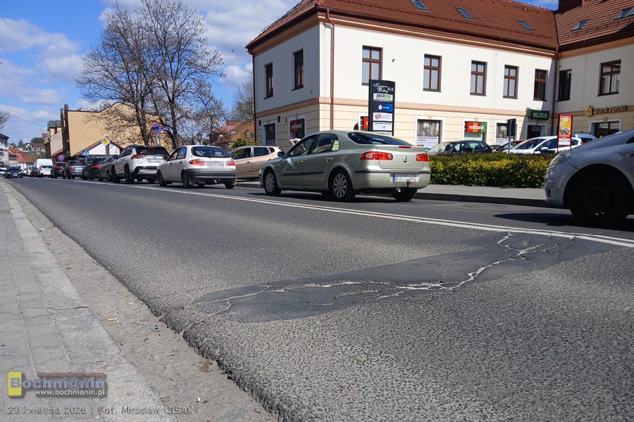 Bochnia. Remont ul. Kazimierza Wielkiego ruszy w tym roku? Piotr Dziurdzia: „Mam zapewnienia marszałka”
