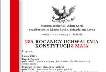 Bocheńskie obchody 235. rocznicy Uchwalenia Konstytucji 3 Maja