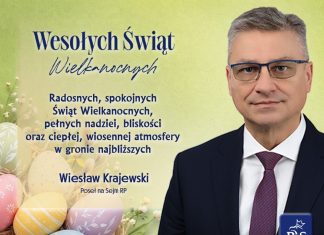 Życzenia od posła Wiesława Krajewskiego