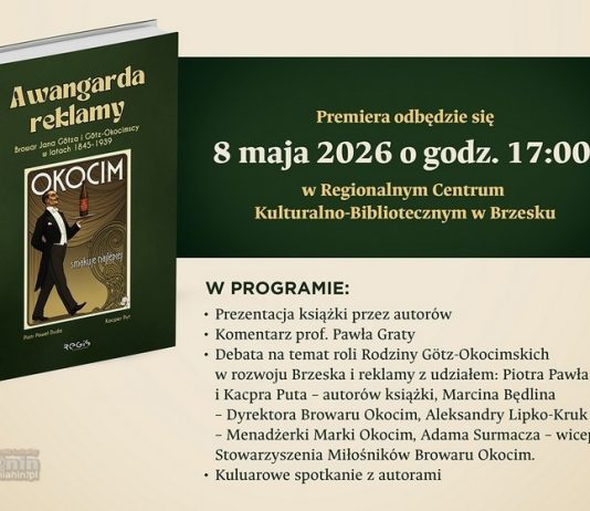 Brzesko: Premiera książki o historii reklamy Browaru Okocim już 8 maja