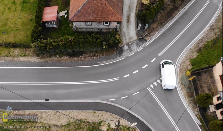 Nowa droga powiatowa w Grabiu i Lubomierzu – WIDEO