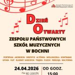 Poznaj świat instrumentów. Dzień Otwarty w ZPSM w Bochni