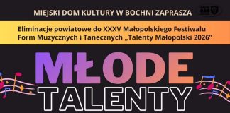 Bochnia. Trwa nabór do przeglądu „Młode Talenty 2026”