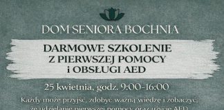 Pierwsza pomoc i obsługa AED – bezpłatne szkolenie już w sobotę