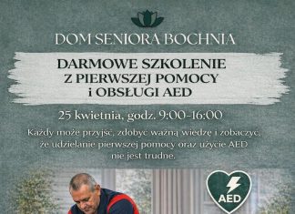 Pierwsza pomoc i obsługa AED – bezpłatne szkolenie już w sobotę