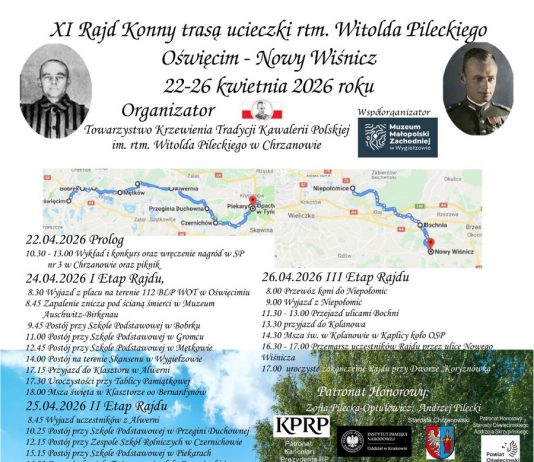 Kawalerzyści przejadą przez Bochnię śladami ucieczki rtm. Pileckiego