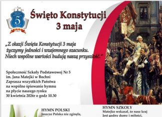 Rynek w Bochni. W czwartek wspólne śpiewanie hymnu