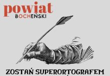 Zostań Superortografem Powiatu Bocheńskiego. Trwają zapisy na dyktando
