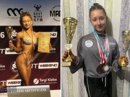 Utalentowana ósmoklasistka. Ewa Dziuba na podium Mistrzostw Polski w Fitness Artystycznym