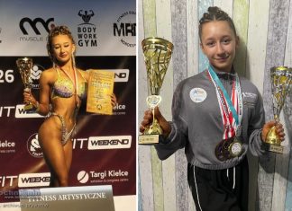 Utalentowana ósmoklasistka. Ewa Dziuba na podium Mistrzostw Polski w Fitness Artystycznym