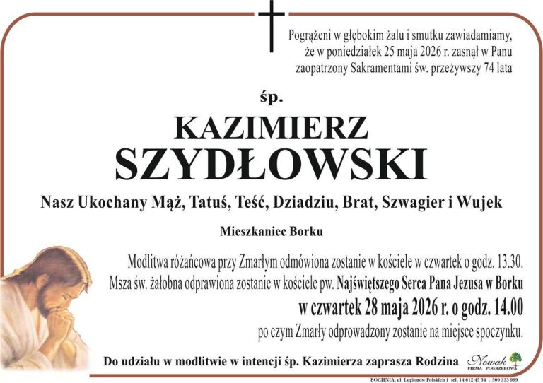 Śp. Kazimierz Szydłowski