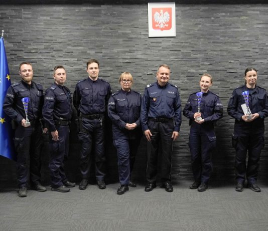 Policjanci z Niepołomic najlepsi w Małopolsce. Pojadą na ogólnopolskie zawody