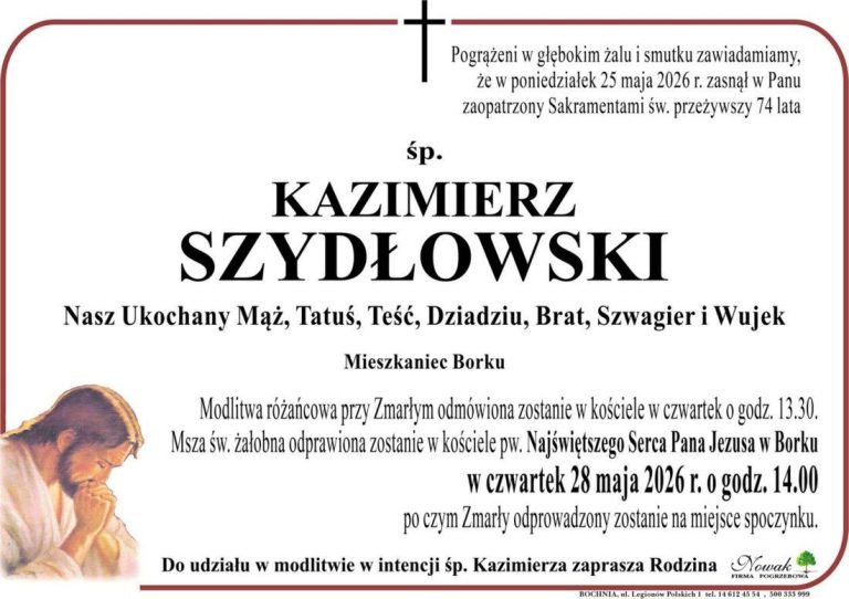 Śp. Kazimierz Szydłowski