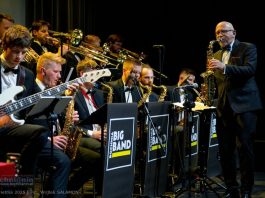 Święto jazzu w MDK. Koncert Big Band Bochnia – ZDJĘCIA