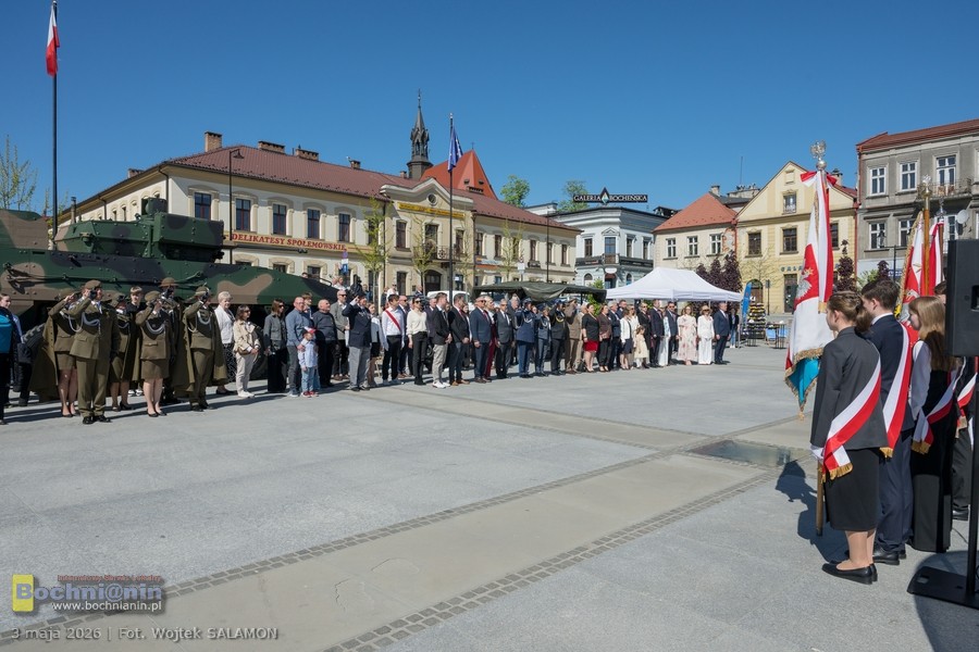 Bochnia uczciła 235. rocznicę Konstytucji 3 Maja – ZDJĘCIA