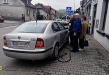 Bochnia. Kierowca odjechał ze stacji… razem z przewodem LPG. Interweniowała straż miejska