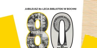 Jubileusz 80-lecia Biblioteki w Bochni. W piątek wspólne świętowanie