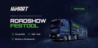 🔸 Festool Roadshow w Bochni – testy narzędzi, nagrody i wydarzenie dla fachowców