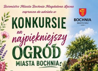 Konkurs na najpiękniejszy ogród miasta Bochni