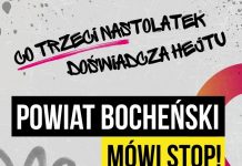 Powiat Bocheński organizuje akcję „HejTY Reaguj”. Będzie rozmowa o hejcie