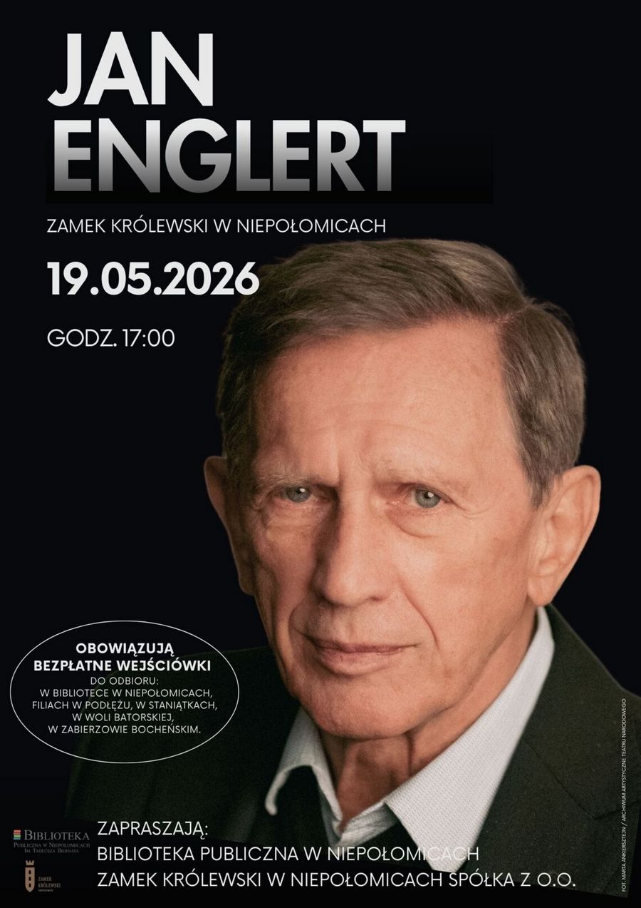 Spotkanie z Janem Englertem w Niepołomicach