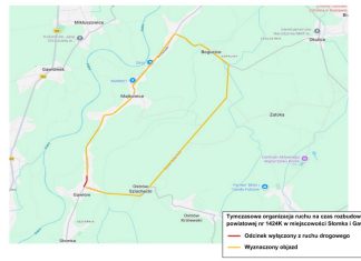 Gawłów. Tydzień całkowitego zamknięcia drogi powiatowej. Będą objazdy