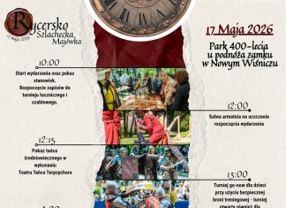 Rycerze, szable i pokaz ognia. Majówka pod zamkiem w Wiśniczu już w niedzielę