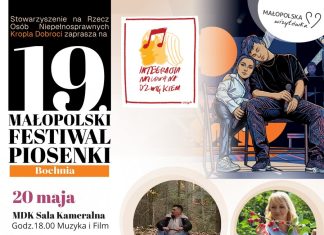 Dzisiaj rusza wydarzenie towarzyszące 19. Małopolskiemu Festiwalowi Piosenki