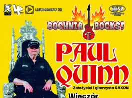 Bochnia Rocks! Paul Quinn z zespołu Saxon zagra w kinie Regis