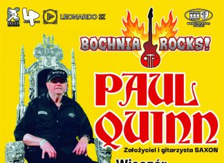 Bochnia Rocks! Paul Quinn z zespołu Saxon zagra w kinie Regis