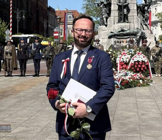 Rafał Rudka z państwowym odznaczeniem od Prezydenta RP