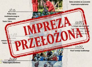 Wiśnicz: Rycersko-Szlachecka Majówka przełożona z powodu pogody