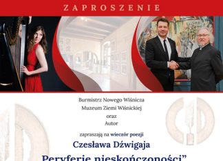 „Peryferie nieskończoności” na Zamku w Wiśniczu. W sobotę wieczór poezji profesora Czesława Dźwigaja