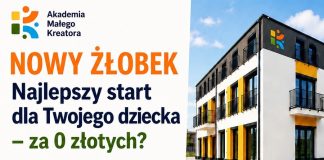 🔸 Nowy żłobek w Bochni. „Akademia Małego Kreatora” zaprasza: opłaty 0 zł – ostatnie wolne miejsca!
