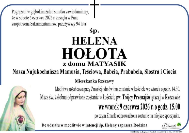 Śp. Helena Hołota