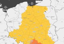 ⚠ Pomarańczowy alert IMGW dla regionu. Możliwe gwałtowne burze z gradem