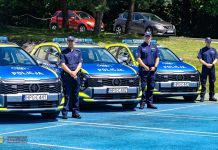Siedem nowych radiowozów dla bocheńskiej policji – ZDJĘCIA